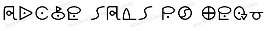Adobe Sans F2 Regula字体转换